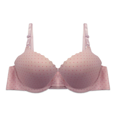 Padded Bra - Pink Dot