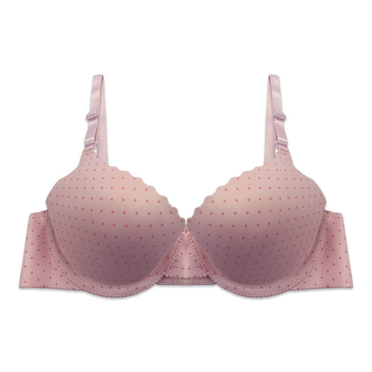 Padded Bra - Pink Dot