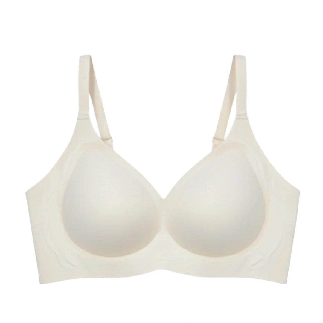 Seamless Padded Bra - Seam Ease - White