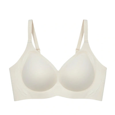 Seamless Padded Bra - Seam Ease - White